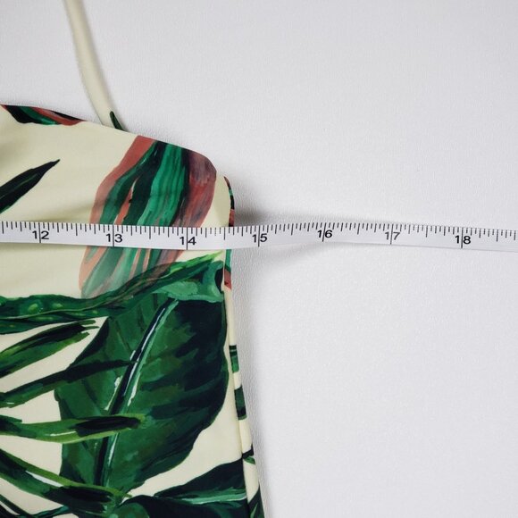 Andie Swim The Waikiki Dress Ivory Palm Tropical Print Summer Dress - Pick Size - Picture 6 of 16